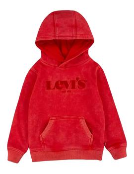 Sudadera roja con capucha Levi´s