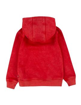 Sudadera roja con capucha Levi´s