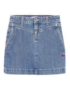 Falda denim Tommy hilfiger