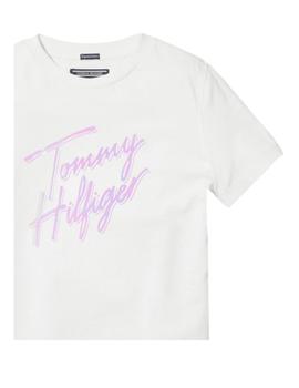 Camiseta script print Tommy hilfiger