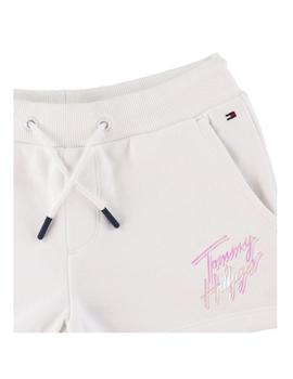 Shorts script print sweat Tommy Hilfiger