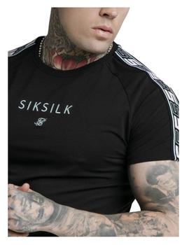 Camiseta Raglan Exhibit Gym Sik Silk