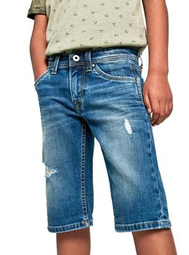 Bermuda denim Cashed Pepe Jeans