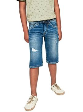 Bermuda denim Cashed Pepe Jeans