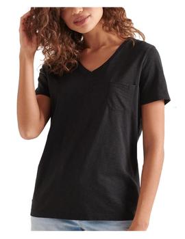 Camiseta pocket v neck tee Suprdry