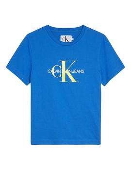 Camiseta Monogram azul Calvin Klein
