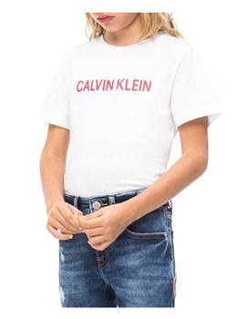 Camiseta Regular Fit blanca Calvin Klein