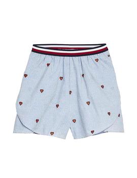 Short Fine azul Tommy Hilfiger