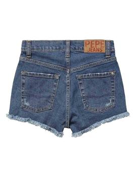 Short Patty Flow azul denim Pepe Jeans