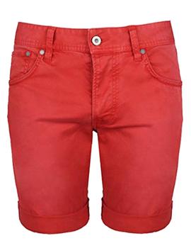 Bermuda roja Cane Pepe Jeans