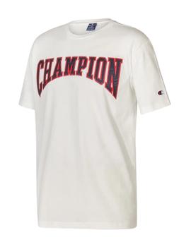 Camiseta blanca con logo Champion