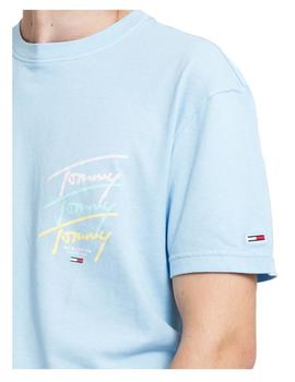 Camiseta Tjm Repeat Script Tommy Jeans