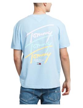 Camiseta Tjm Repeat Script Tommy Jeans