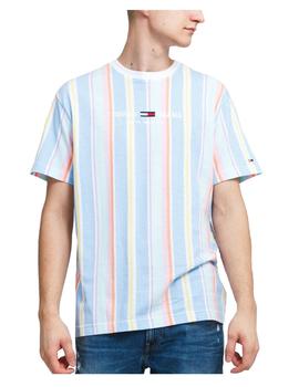 Camiseta Tjm Stripe Tommy Jeans