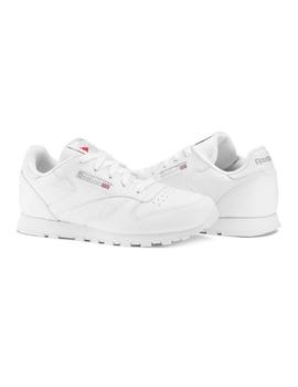 Zapatilla Classic Leather Blanca Kids Reebok