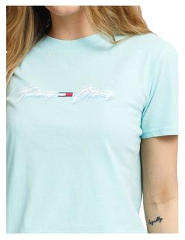 Camiseta Tjw linear logo tee Tommy Jeans