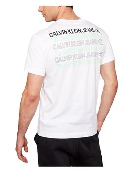 Camiseta CK repeat text graphic Calvin Klein