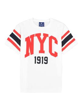 Camiseta blanca NYC Champion