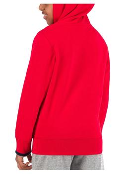 Sudadera roja con capucha Champion