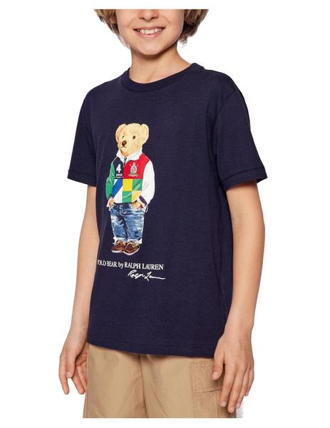 Camiseta azul oso Polo Ralph
