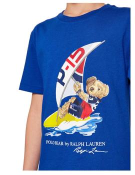 Camiseta azul oso windsurf Polo Ralph Lauren