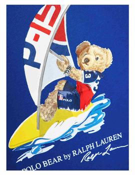 Camiseta azul oso windsurf Polo Ralph Lauren