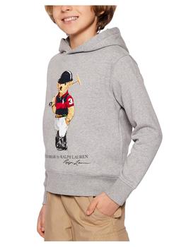 Sudadera con capucha  gris oso Polo Ralph Lauren