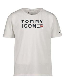 Camiseta blanca Flag Icon Tommy Hilfiger