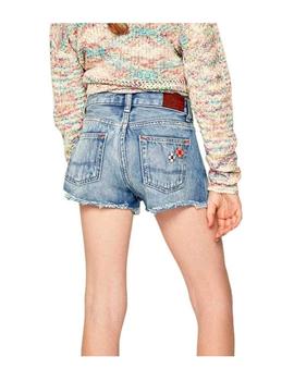 Short bordado Ivy craft Pepe Jeans