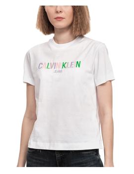 Camiseta logo multicolor Calvin Klein
