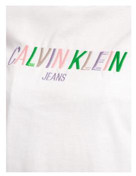 Camiseta logo multicolor Calvin Klein