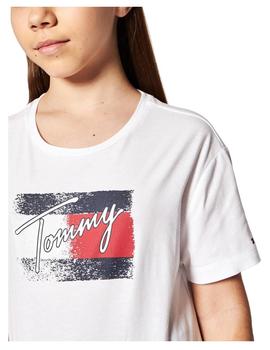 Camiseta Flag print Tommy Hilfiger
