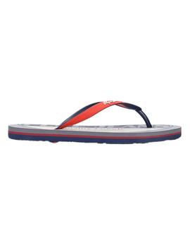 Chanclas Beach Logo gris Pepe Jeans