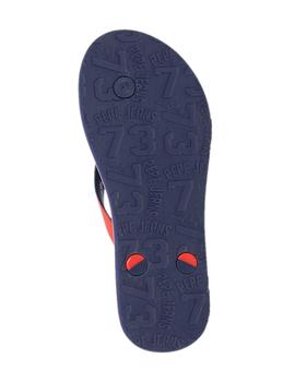 Chanclas Beach Logo gris Pepe Jeans