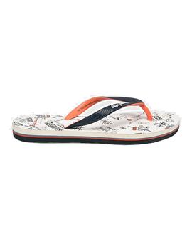 Chancla Beach Draw multi Pepe Jeans