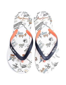 Chancla Beach Draw multi Pepe Jeans