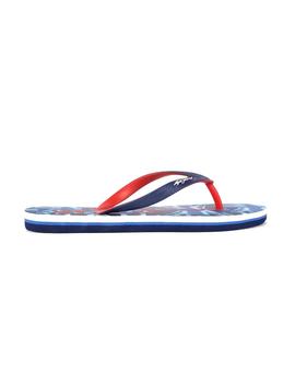 Chancla Beach UK Boy azul Pepe Jeans