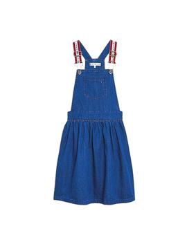 Vestido Pinafore Tommt Hilfiger