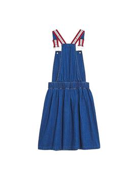 Vestido Pinafore Tommt Hilfiger