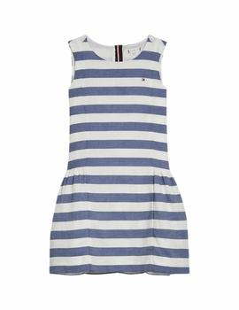 Vestido Chambray Tommy Hilfiger