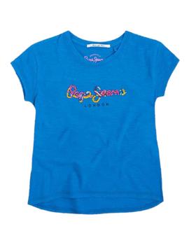 Camiseta Claudia azul Pepe Jeans