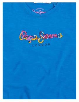 Camiseta Claudia azul Pepe Jeans