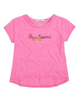 Camiseta Claudia rosa Pepe Jeans