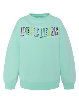 Sudadera Lucia Verde Pepe Jeans