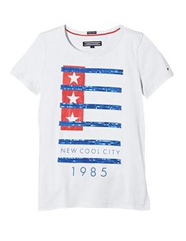 Camiseta blanca Shannon Tommy Jeans