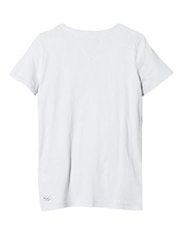 Camiseta blanca Shannon Tommy Jeans