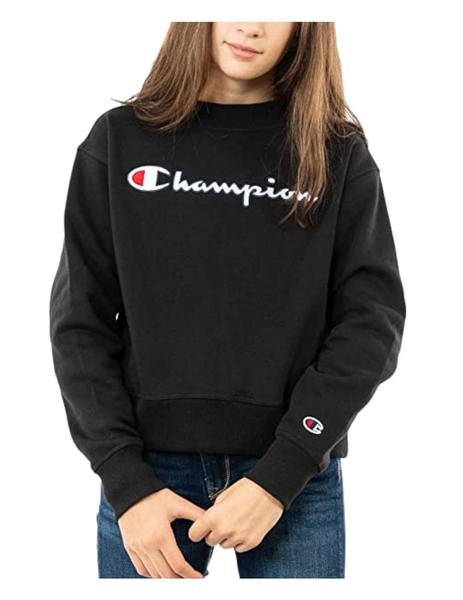 Sudadera capucha negra Champion