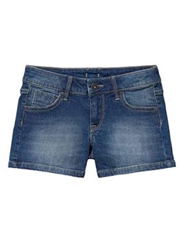 Short Foxtail azul denim Pepe Jeans