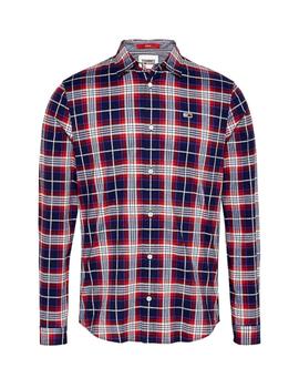 Camisa stretch check popelin Tommy Jeans