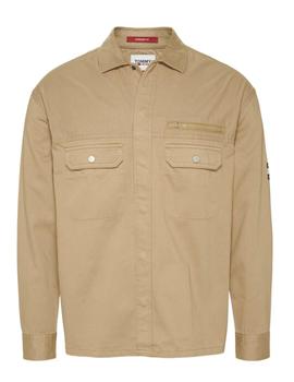 Camisa tonal twill overshirt Tommy Jeans
